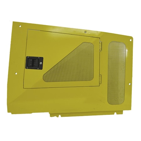 Aftermarket AT324085 Side Shield RH vented, OEM is nonvented Fits John Deere 700J sn 139 AT324085-PVE